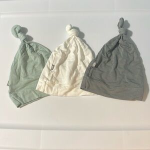 Kyte BABY Bamboo Beanie Hats - Bundle of 3